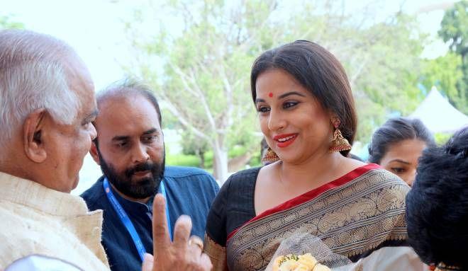 Vidya balan At Silk Mark Expo 2017 Launch