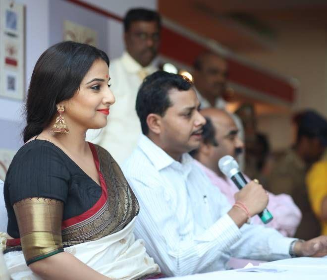 Vidya balan At Silk Mark Expo 2017 Launch