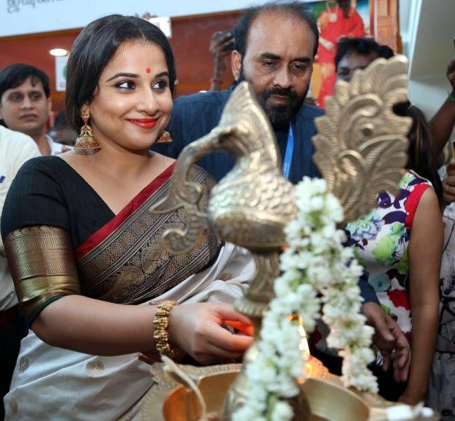 Vidya balan At Silk Mark Expo 2017 Launch