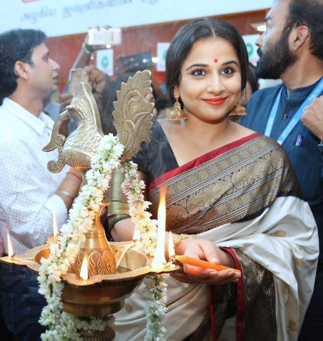 Vidya balan At Silk Mark Expo 2017 Launch