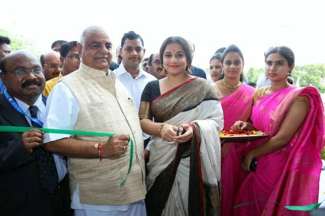 Vidya balan At Silk Mark Expo 2017 Launch