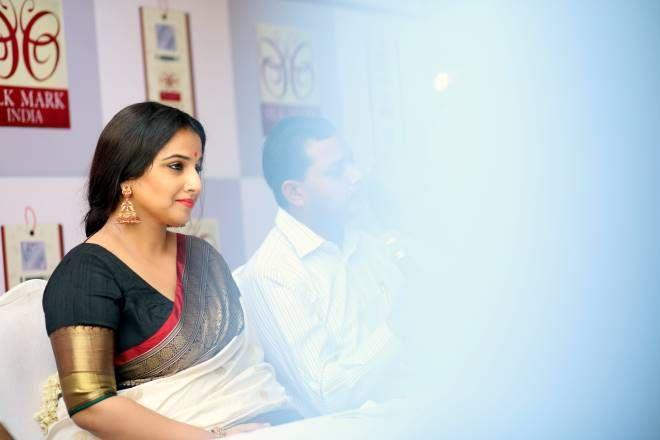 Vidya balan At Silk Mark Expo 2017 Launch