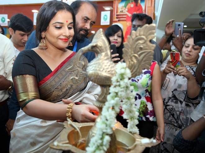 Vidya balan At Silk Mark Expo 2017 Launch