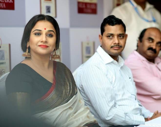 Vidya balan At Silk Mark Expo 2017 Launch