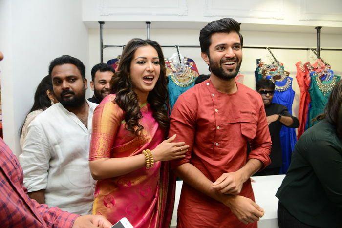 Vijay Devarakonda & Catherine Tresa launch KVM Mall Photos
