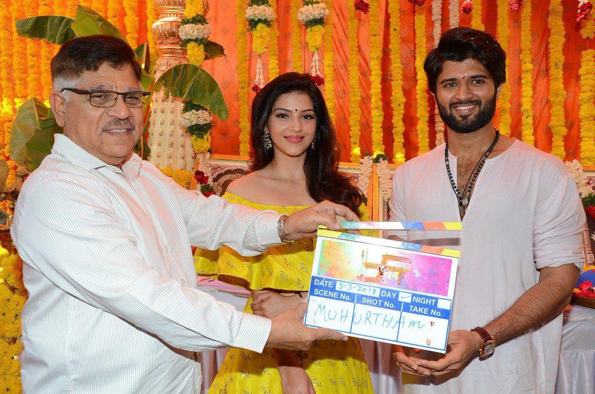 Vijay Devarakonda & Mehreen Pirzada New Movie Launch Photos