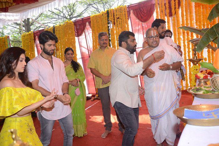 Vijay Devarakonda & Mehreen Pirzada New Movie Launch Photos