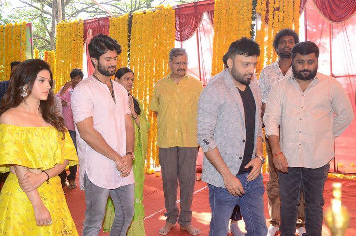 Vijay Devarakonda & Mehreen Pirzada New Movie Launch Photos