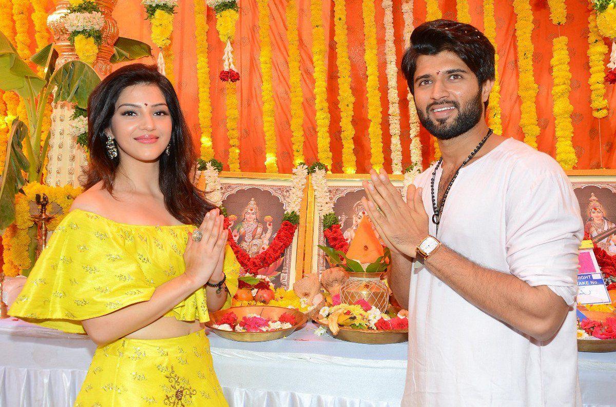 Vijay Devarakonda & Mehreen Pirzada New Movie Launch Photos