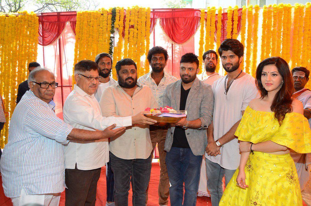 Vijay Devarakonda & Mehreen Pirzada New Movie Launch Photos