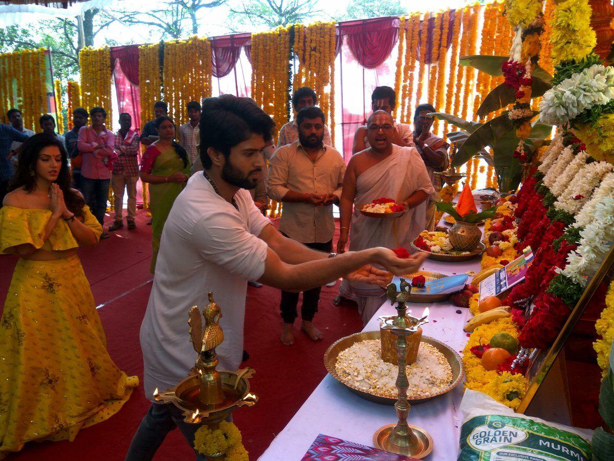 Vijay Devarakonda & Mehreen Pirzada New Movie Launch Photos