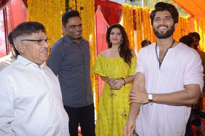 Vijay Devarakonda & Mehreen Pirzada New Movie Launch Photos