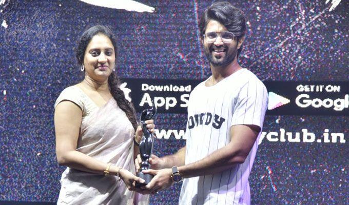 Vijay Devarakonda at Rowdy Brand Launch Photos