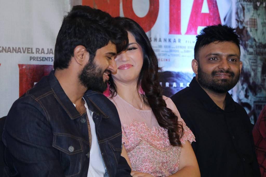 Vijay Deverakonda Nota Movie Press Meet Stills