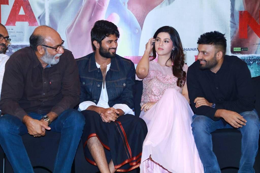 Vijay Deverakonda Nota Movie Press Meet Stills