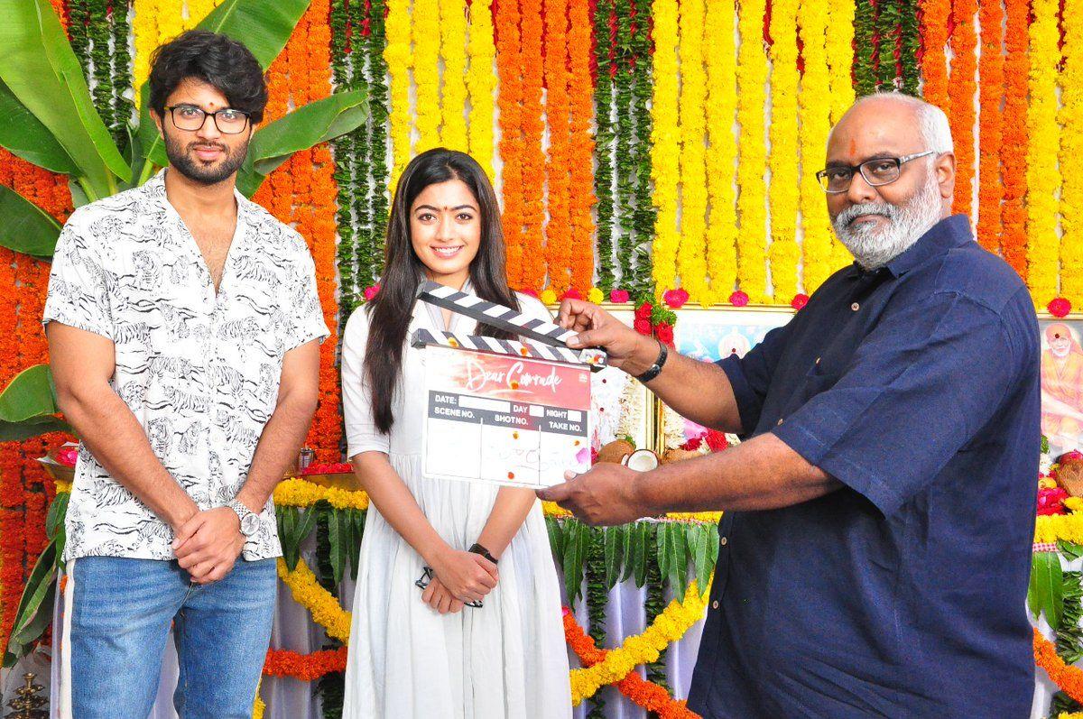 Vijay Deverakonda’s New Film Dear Comrade launch Photos