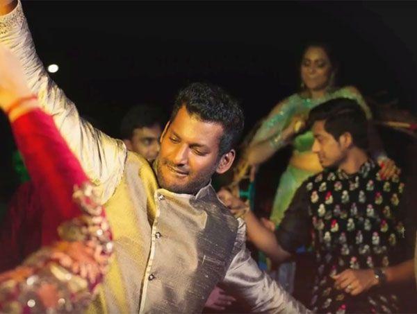Vishal Sister Wedding Reception Unseen Photos