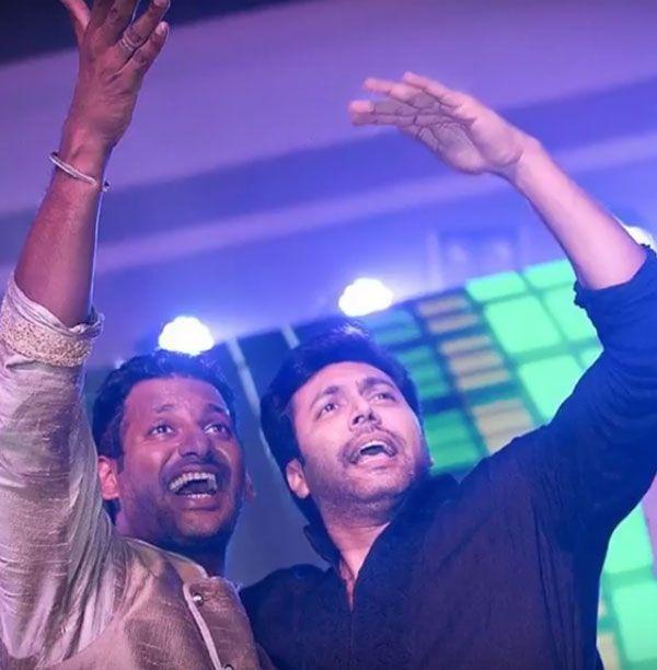 Vishal Sister Wedding Reception Unseen Photos