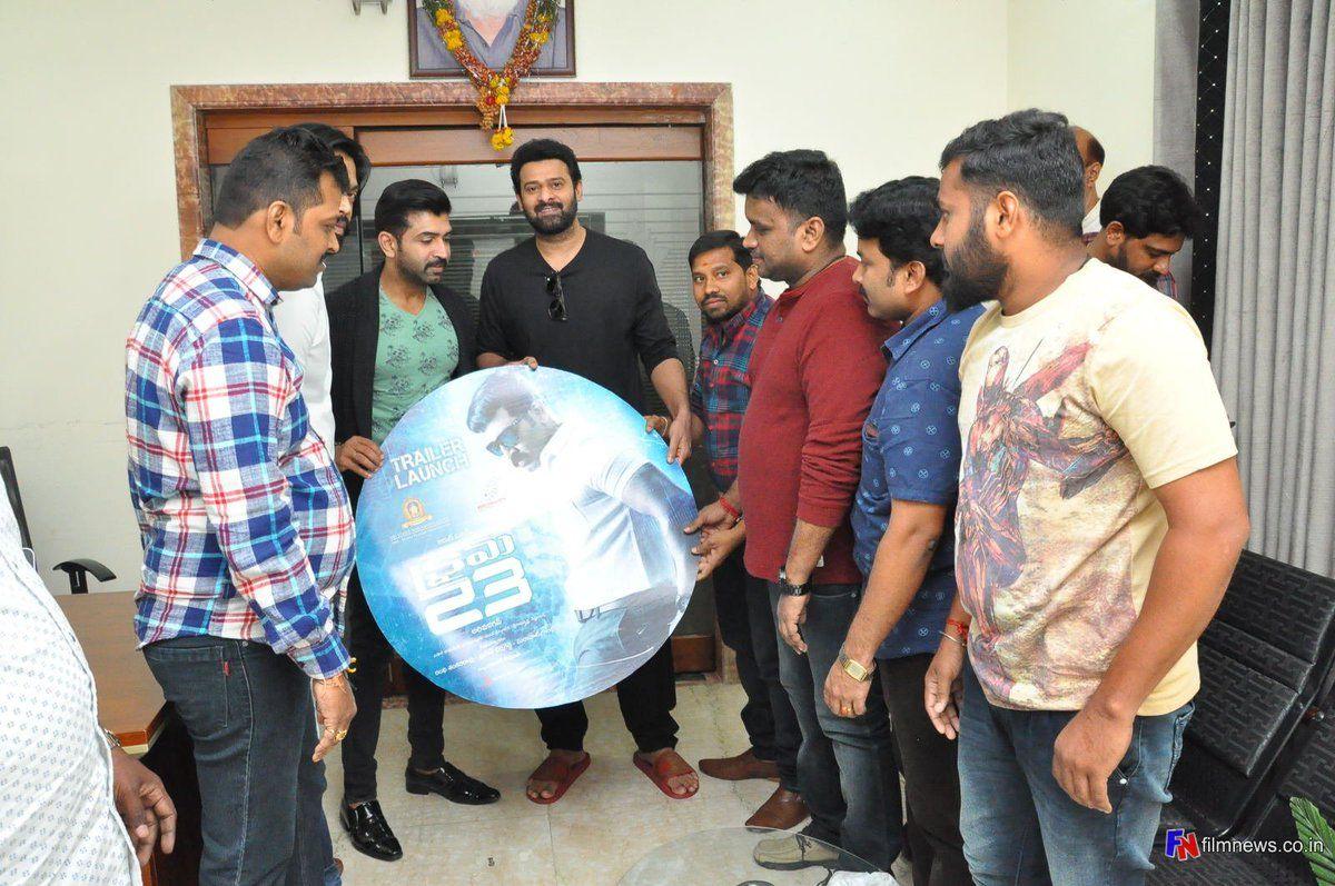Young Rebel Star Prabhas Launched the Trailer of Crime 23