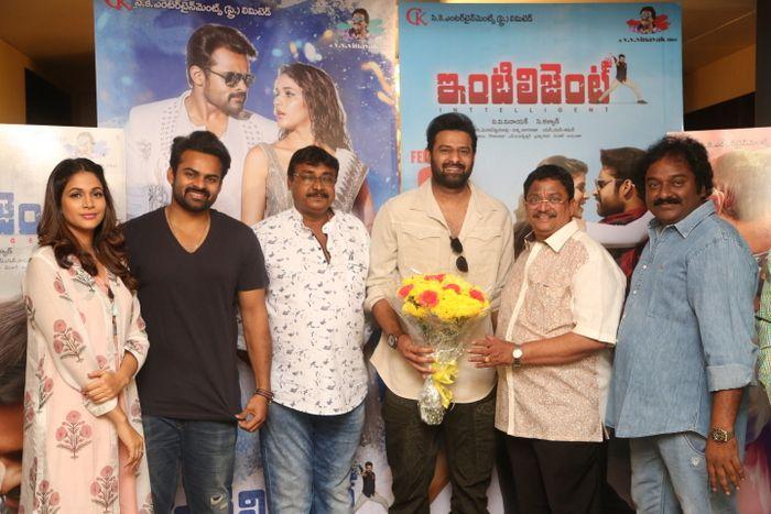 Young Rebel Star Prabhas Launching the First Song from Inttelligent Movie