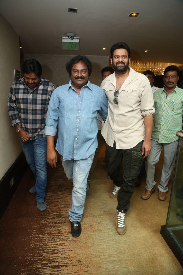 Young Rebel Star Prabhas Launching the First Song from Inttelligent Movie