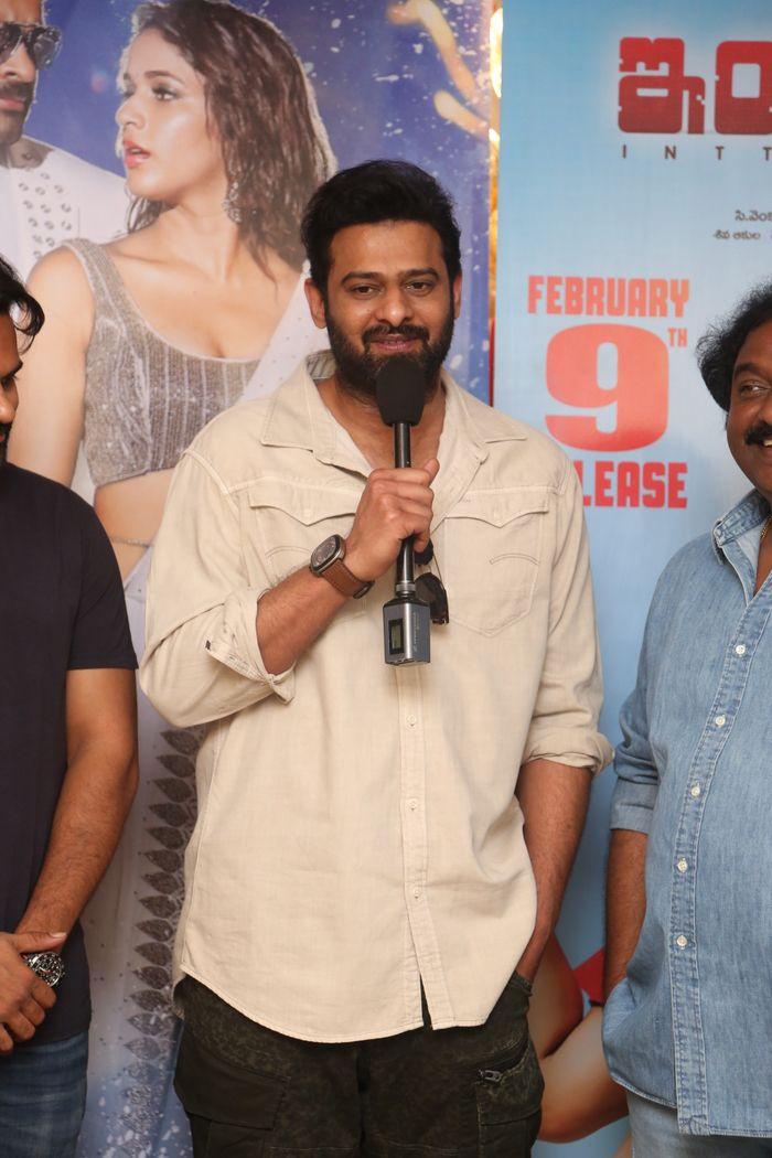 Young Rebel Star Prabhas Launching the First Song from Inttelligent Movie