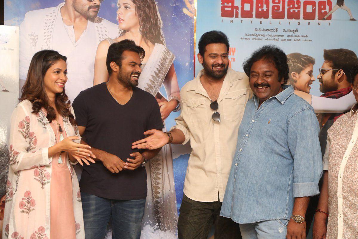 Young Rebel Star Prabhas Launching the First Song from Inttelligent Movie