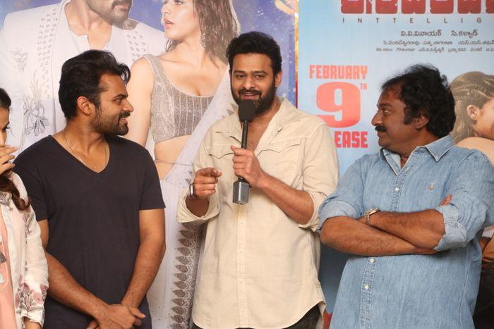 Young Rebel Star Prabhas Launching the First Song from Inttelligent Movie