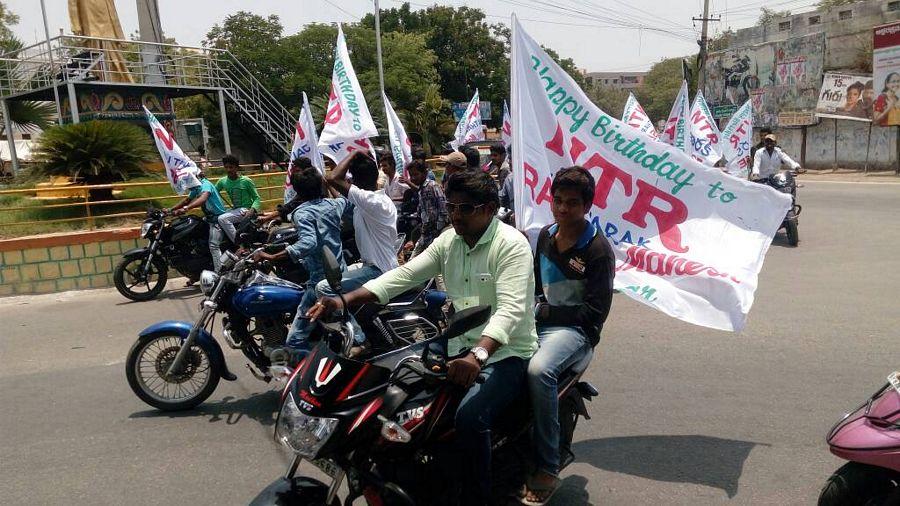 Young Tiger NTR Fans Birthday Celebration Photos