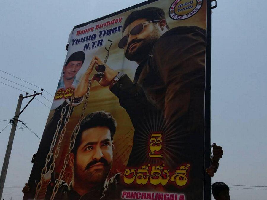 Young Tiger NTR Fans Birthday Celebration Photos
