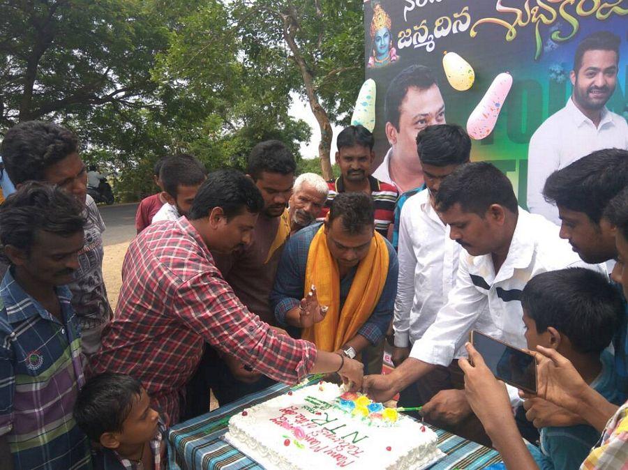 Young Tiger NTR Fans Birthday Celebration Photos