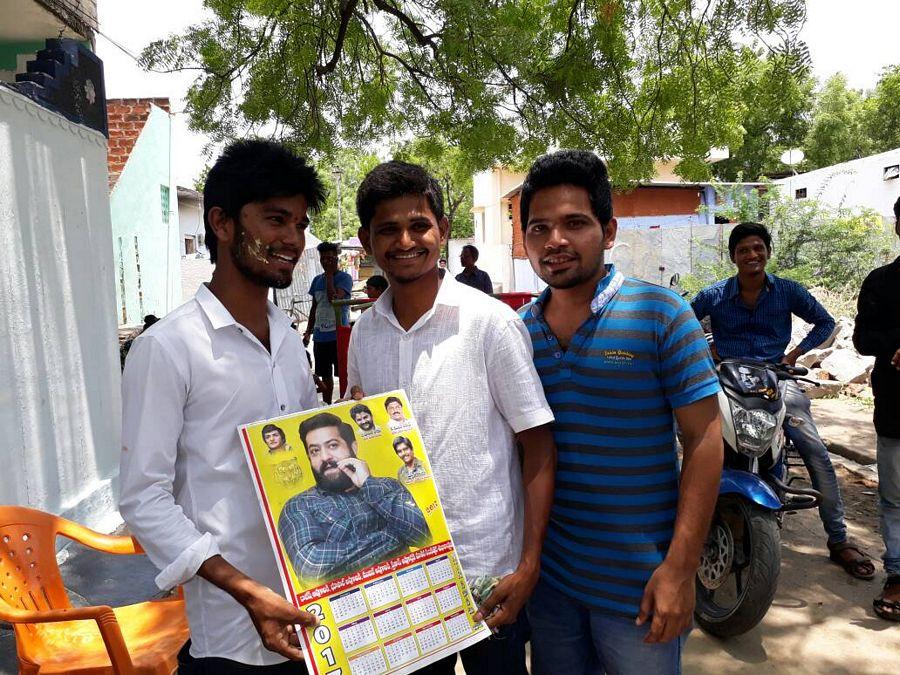 Young Tiger NTR Fans Birthday Celebration Photos