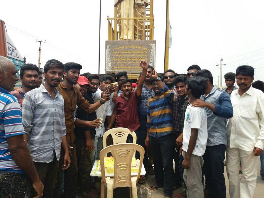 Young Tiger NTR Fans Birthday Celebration Photos