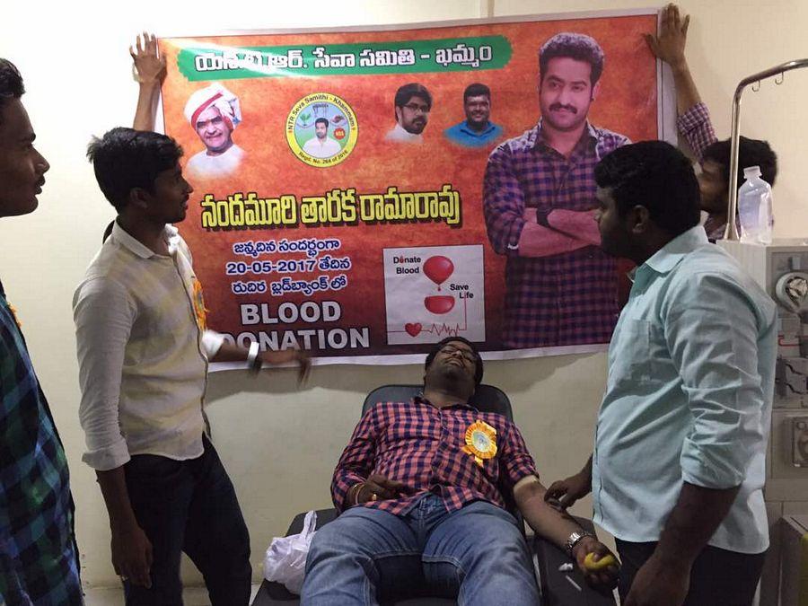 Young Tiger NTR Fans Birthday Celebration Photos