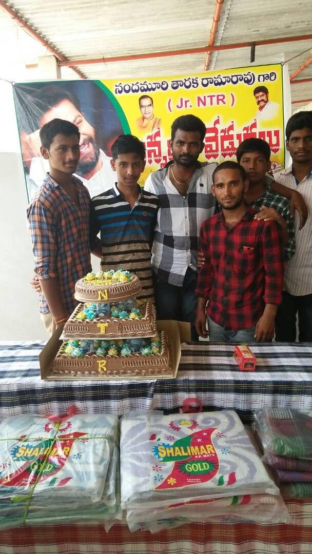 Young Tiger NTR Fans Birthday Celebration Photos