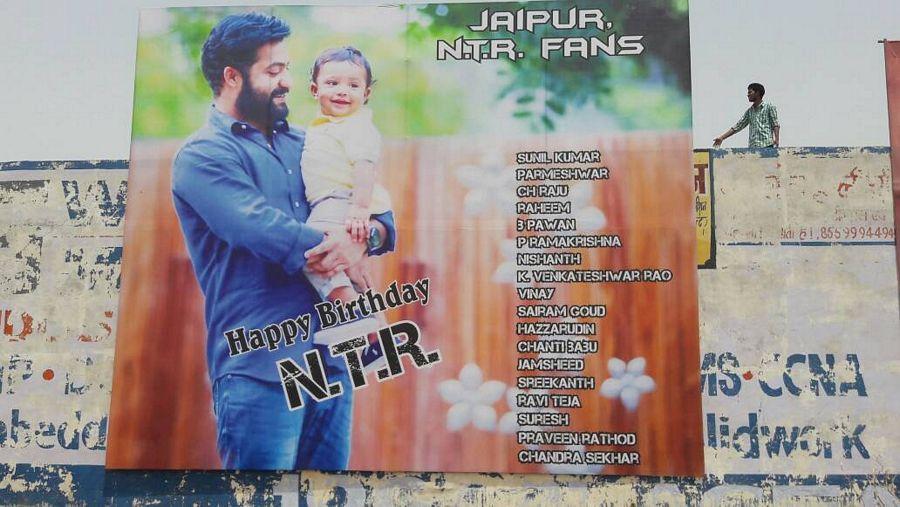 Young Tiger NTR Fans Birthday Celebration Photos