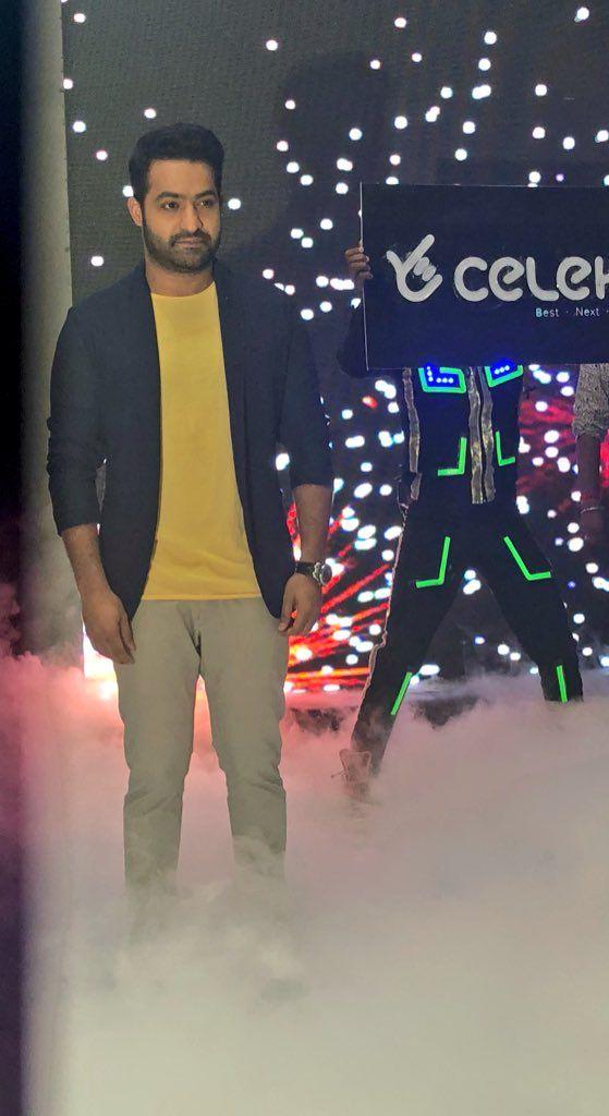 Young Tiger NTR is the brand ambassador for Celekt Mobiles