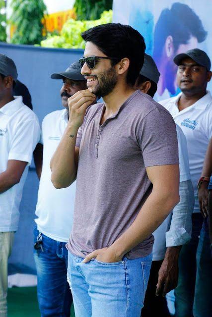 Yuddham Sharanam Movie Team Stills At GIET College In Vizag