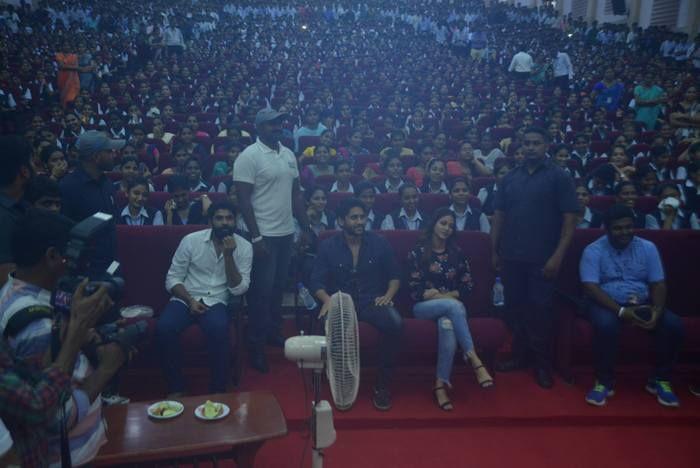 Yuddham Sharanam Movie Team at Bhimavaram Clgs Photos