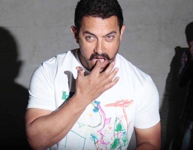 Aamir Khan Birthday Celebrations Photos