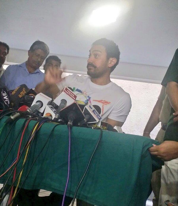 Aamir Khan Birthday Celebrations Photos