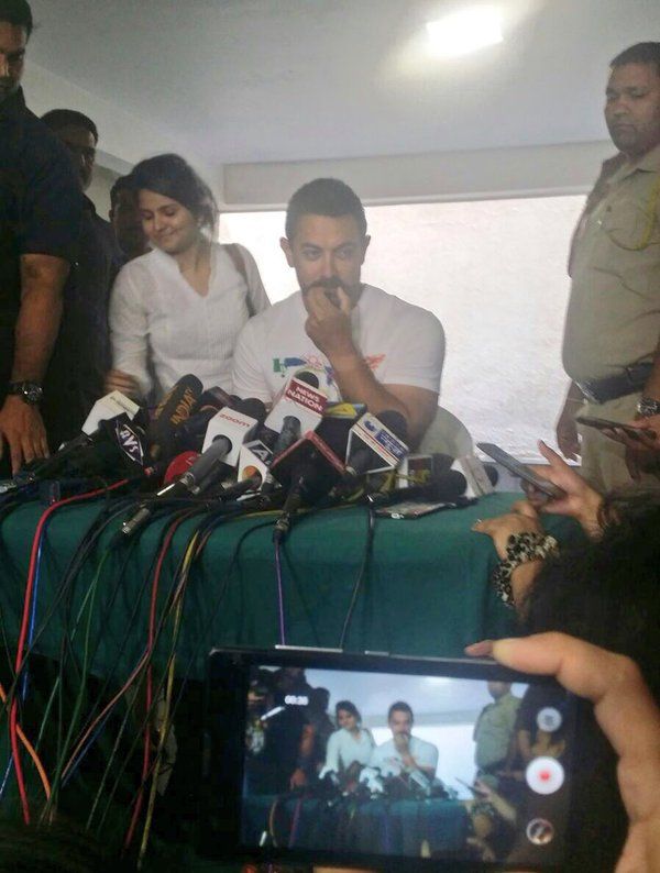 Aamir Khan Birthday Celebrations Photos