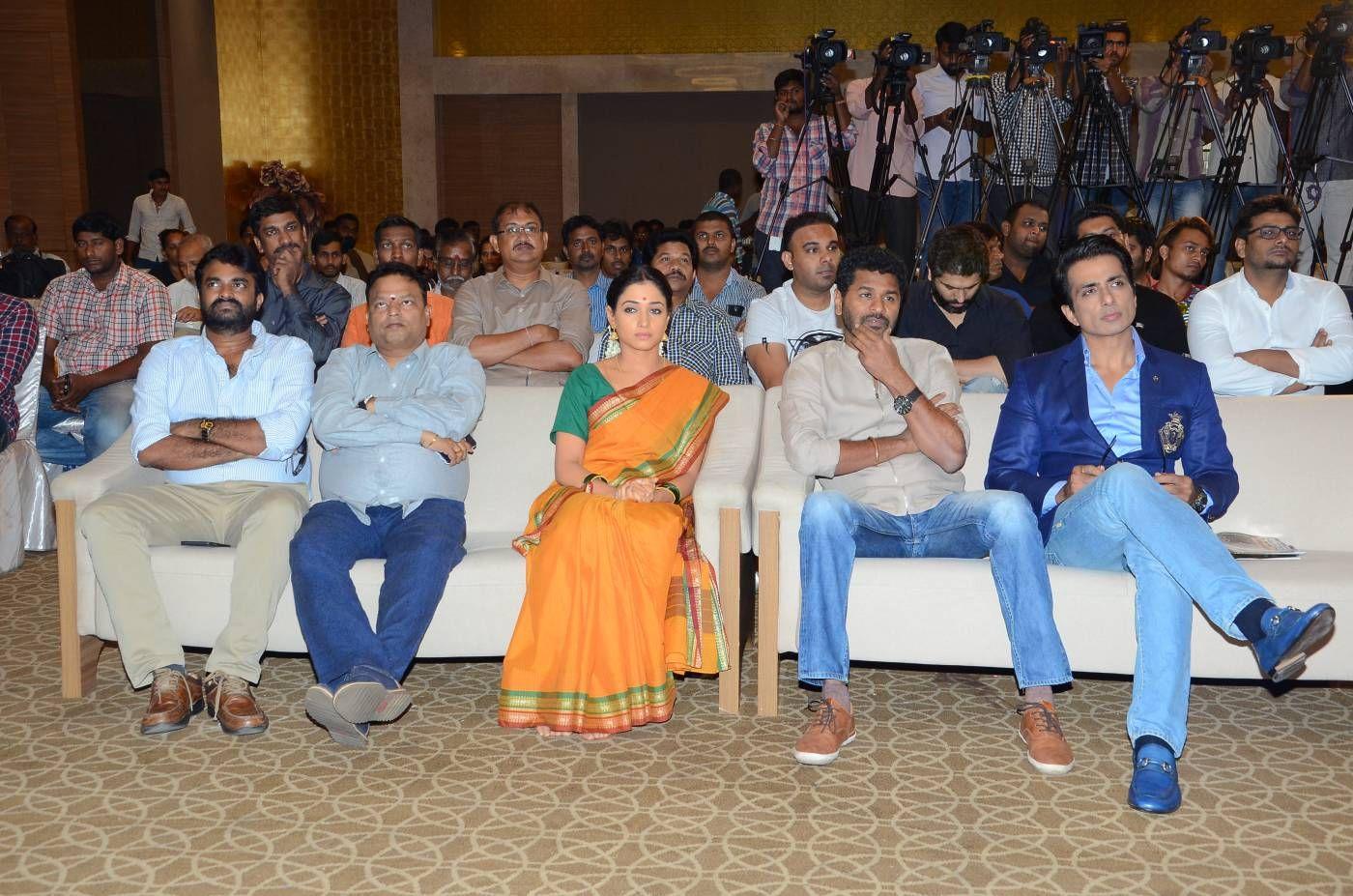 Abhinetri First Look Launch Photos