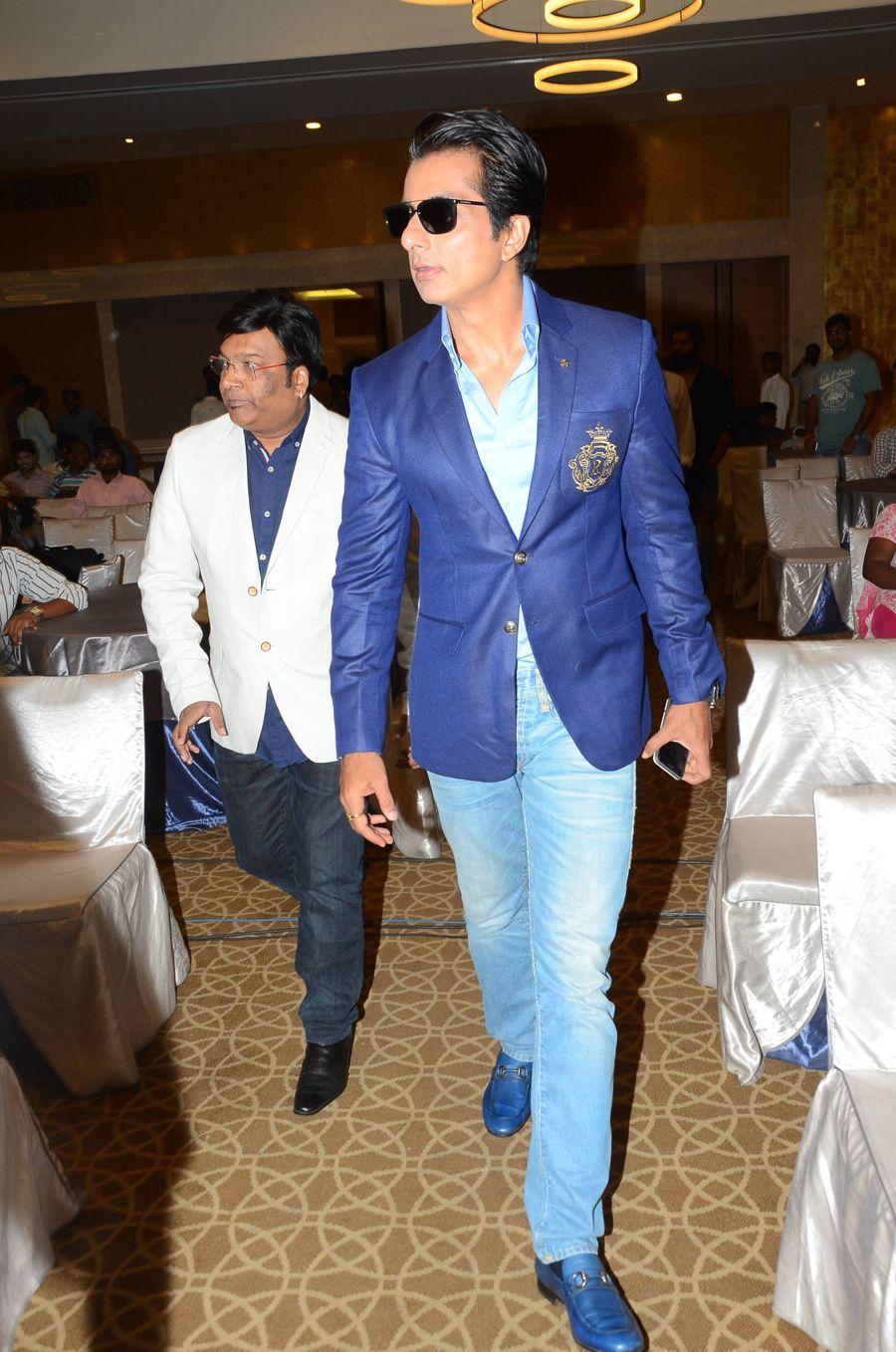 Abhinetri First Look Launch Photos