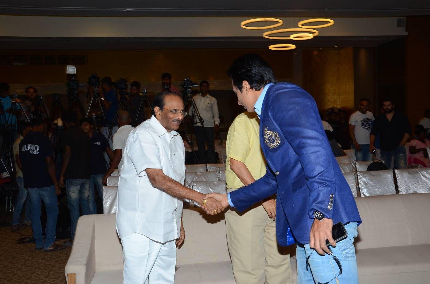 Abhinetri First Look Launch Photos