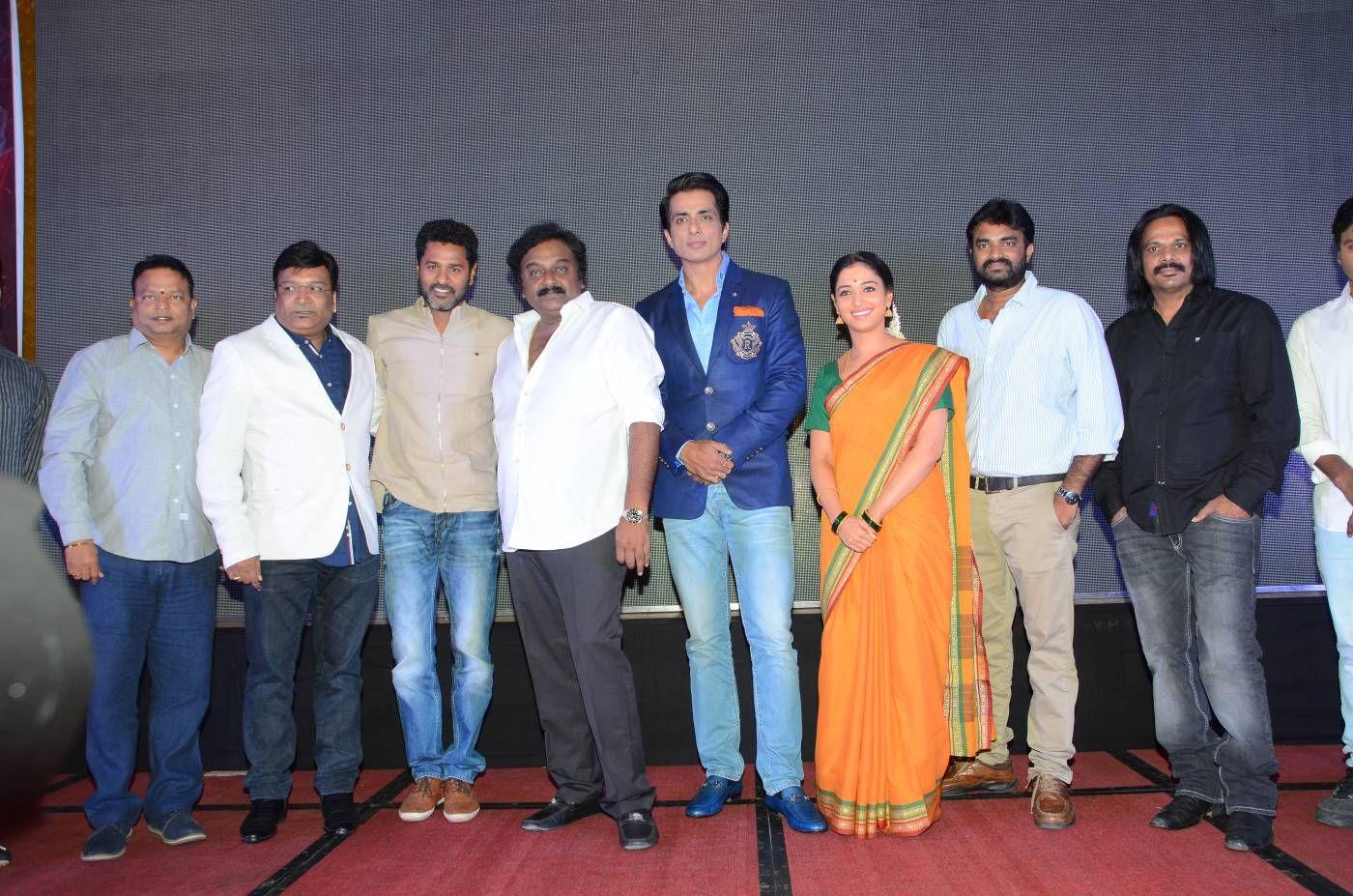 Abhinetri Movie First Look Launch Photos