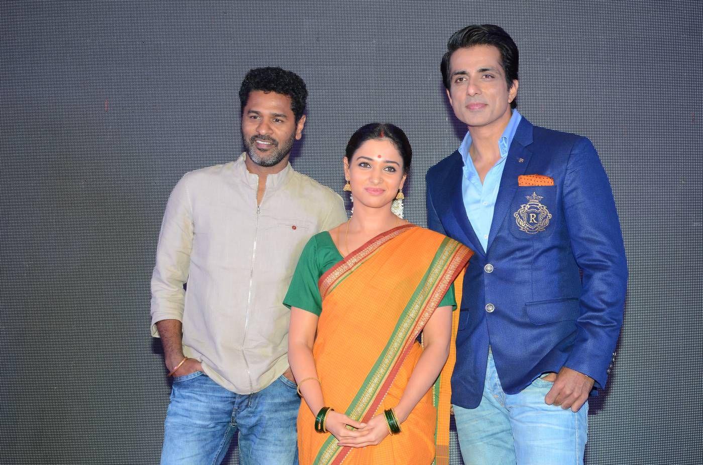 Abhinetri Movie First Look Launch Photos