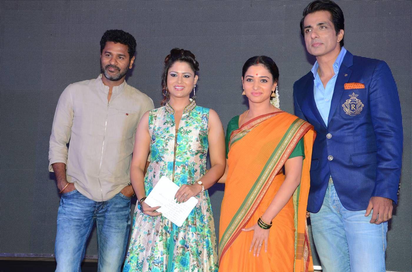 Abhinetri Movie First Look Launch Photos