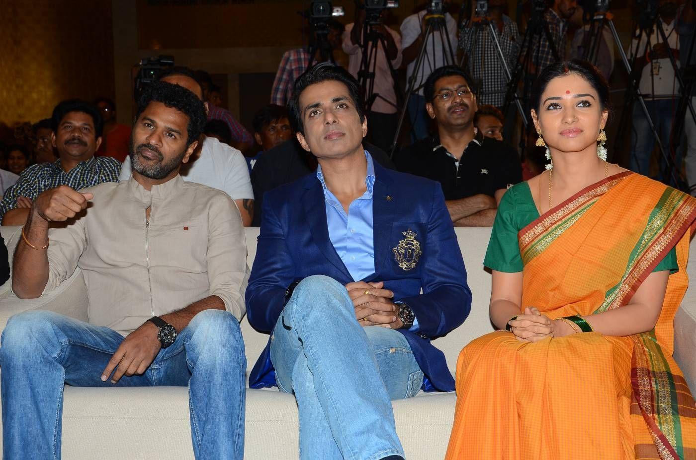 Abhinetri Movie First Look Launch Photos