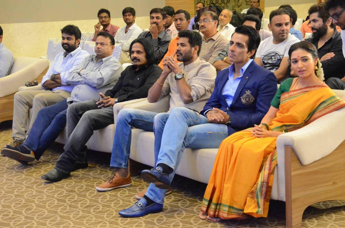 Abhinetri Movie First Look Launch Photos